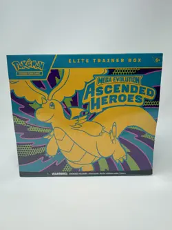Pokemon TCG: Ascended Heroes Elite Trainer Box (ETB) ✅New & Sealed ✅ Fast Ship - Image 1