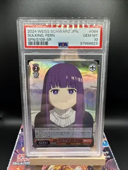 PSA 10 Weiss Schwarz SFN/S108-064S Fern SR Frieren Gem Mint - Image 1