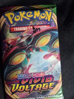 Pokemon Sword & Shield 4 Vivid Voltage Booster Pack Cards 820650807497 - Image 3