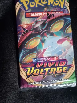 Pokemon Sword & Shield 4 Vivid Voltage Booster Pack Cards 820650807497 - Image 4
