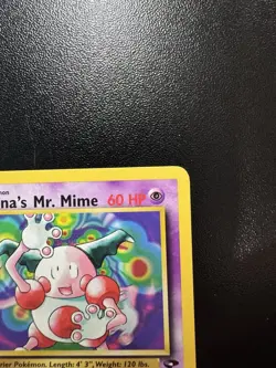 Pokemon Card - Sabrina's Mr. Mime Gym Challenge 59/132 Uncommon 1st Edition MP - Image 4