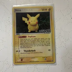 Ditto Pikachu 39/113 EX Delta Species 2005 Pokemon Card-read-never Played- - Image 1