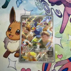 Pokemon TCG Cramorant Twilight Masquerade Card 176/167 - Image 1