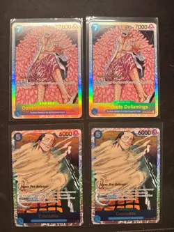 One Piece Card Game Super Pre Release ST03 The Seven Warlords of the Sea STAMPED - Image 2