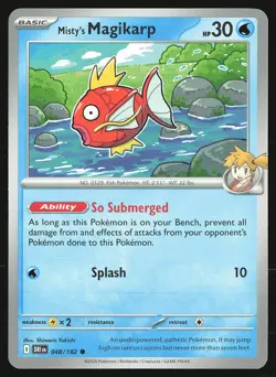 SV10: Destined Rivals Misty's Magikarp #048/182 Common Pokemon Card - Image 1