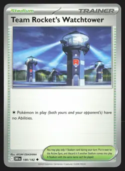 SV10: Destined Rivals Team Rocket's Watchtower #180/182 Uncommon Pokemon Card - Image 1