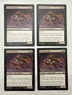 Faerie Macabre x4 MTG Modern Masters 4x Magic Near Mint NM - Image 1