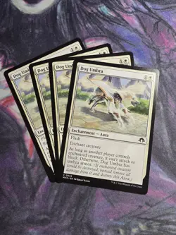 DOG UMBRA x4 mtg NM-M Modern Horizons 3 Common - Image 1