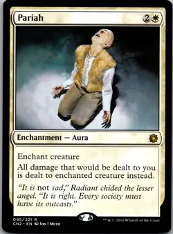 Pariah 95 Rare Conspiracy: Take the Crown Magic: The Gathering Lightly Played - Image 1