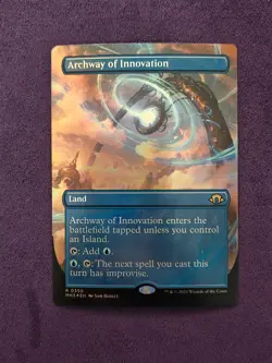 Archway of Innovation (Borderless) #350 (Foil) NM Modern Horizons 3 Magic MTG - Image 1