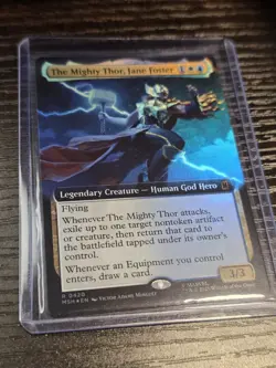 The Mighty Thor, Jane Foster (Extended Art) Marvel Super Heroes Foil 420 - Image 2