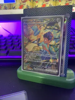 Pokemon Journey Together Hop’s Zacian Ex 186/159 Special Illustration Rare - Image 1