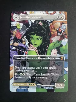 Jennifer Walters 0328 (Borderless) Mythic MTG Marvel Super Heroes - Image 1