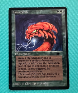 Powerleech - Antiquities - MTG - Magic the Gathering - LP/MP - Image 1