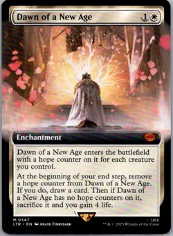 Dawn of a New Age (Extended Art) 347 Universes Beyond: The Lord of the Rings NM - Image 1