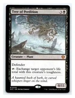 Tree of Perdition, Lorwyn Eclipsed, Magic MTG - Imperfect 003 - Image 1