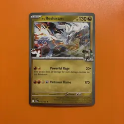 Pokemon TCG N’s Reshiram 116/159 Cosmos Holo Journey Together Play! Prize Pack N - Image 1