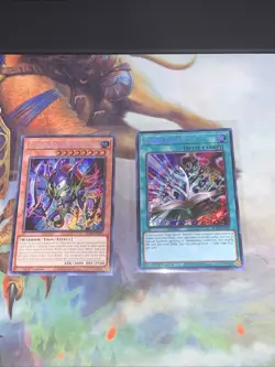 2022 Yu-Gi-Oh! BLCR-EN065 Battles of Legend: Crystal Revenge 1st Ed Group of 2 - Image 1