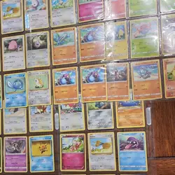 Nintendo Pokemon TCG Sun & Moon 42-Card Mixed Lot English Pikachu Eevee - Image 2