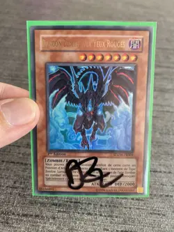 Carte Yu-gi-oh! Dragon Zombie Aux Yeux Rouges SDZW-FR001 Ultra Rare Occasion - Image 3