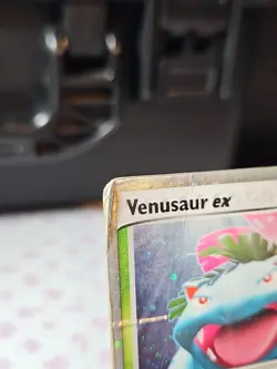 Pokemon Venusaur EX FireRed & LeafGreen 112/112 Holo Ultra Rare Heavily Damaged - Image 2
