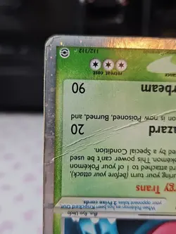 Pokemon Venusaur EX FireRed & LeafGreen 112/112 Holo Ultra Rare Heavily Damaged - Image 4