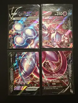 Pokemon TCG Mewtwo V Union FULL SET OF 4 NM - Image 1
