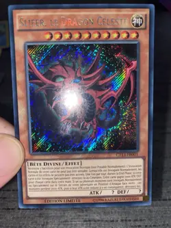 Carte Yu-gi-oh! Slifer Le Dragon Celeste CT13-FR001 Secret Rare Francais Occasio - Image 3