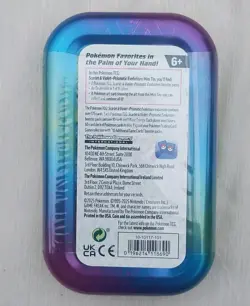 Pokemon Scarlet & Violet Prismatic Evolutions Mini Tin Flareon Factory Sealed - Image 2