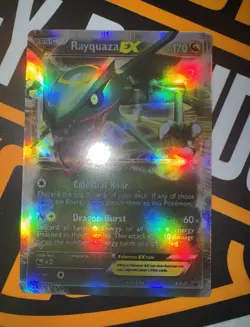 The Pokemon Company Rayquaza EX BW47 Black & White Holo Promo 170HP English - Image 1