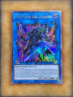 Yugioh D/D/D Abyss King Gilgamesh DUOV-EN004 Ultra Rare 1st Ed NM - Image 1
