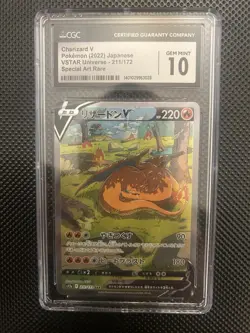 Charizard V Pokemon Japanese VSTAR Universe - 211/172 Special Art Rare CGC 10 - Image 1
