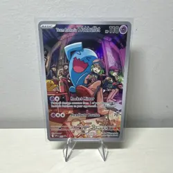 Team Rocket's Wobbuffet 203 Black Star Promo Holo Pokemon TCG English 2025 - Image 1