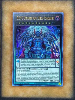 Yugioh D/D/D Deviser King Dues Machinex BACH-EN044 Ultra Rare 1st Ed NM - Image 1