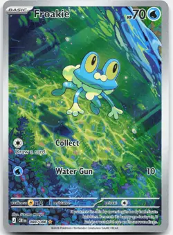 Pokemon Froakie 088/086 Shiny Rare ME04: Chaos Rising Pokemon Near Mint B - Image 1