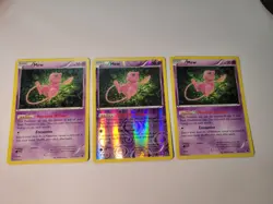 Mew 29/124 Rare Reverse Holo Fates Collide Pokemon Set - Image 1