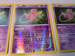 Mew 29/124 Rare Reverse Holo Fates Collide Pokemon Set - Image 4