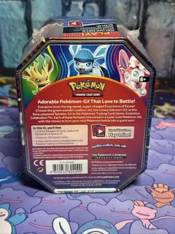 Pokemon TCG Evolution Celebration Tin GLACEON GX BRAND NEW Factory SEALED XY - Image 3