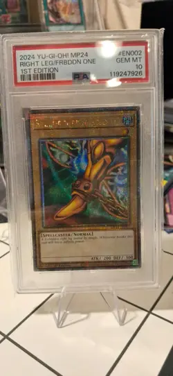 Yu-Gi-Oh! Exodia The Forbidden One complete Gem Mint Set Quarter Century Secret - Image 5