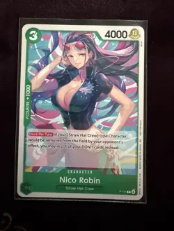 Nico Robin P-111 Heroines Battle Pack EB-03 Promo Near Mint NM - Image 1