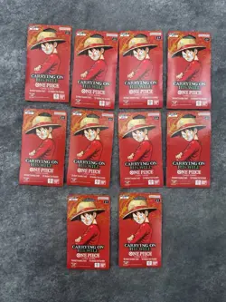 One Piece CCG Carrying On His Will Booster Pack OP13 English 10 PACKS SEALED - Image 1