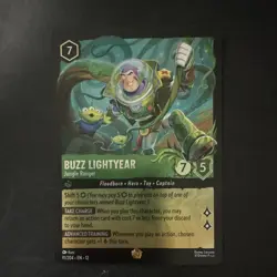 Disney Lorcana Buzz Lightyear - Jungle Ranger 91/204 Legendary Cold Foil EN - Image 1