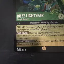 Disney Lorcana Buzz Lightyear - Jungle Ranger 91/204 Legendary Cold Foil EN - Image 2