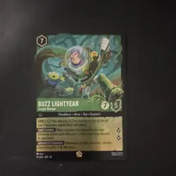 Disney Lorcana Buzz Lightyear - Jungle Ranger 91/204 Legendary Cold Foil EN - Image 3