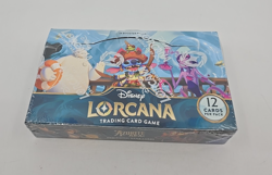 Disney Lorcana Trading Card Game- Azurite Sea Booster Box (24 Packs!) SEALED - Image 1