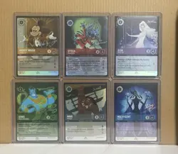 2023 Lorcana Complete Set D100 - Mickey, Elsa, Genie, Stitch, Maleficent, Maui - Image 1