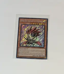 Yu-Gi-Oh! Gorz The Emissary Of Darkness #BLMM-EN005 1st Edition Secret Rare (NM) - Image 1