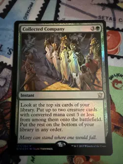 Collected Company Dragons of Tarkir Foil Card Near Mint Condition - Image 1
