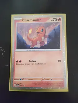 Charmander SVP EN 047 Black Star Promo Cosmos Holo Pokemon Card NM - 151 poster - Image 2