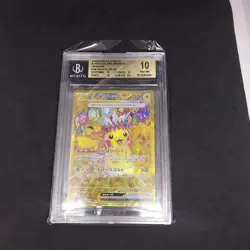 Pikachu ex UR Super Electric Breaker BGS 10 Pristine Pokemon Card - Image 3